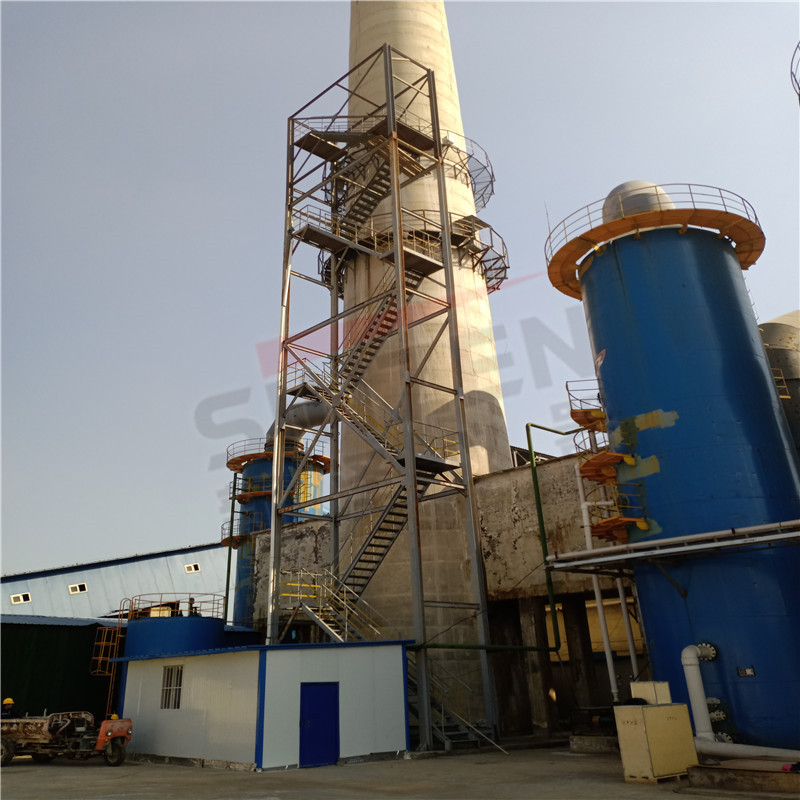 煙氣排放連續(xù)監(jiān)測(cè)系統(tǒng)—爬梯平臺(tái)如何搭建？