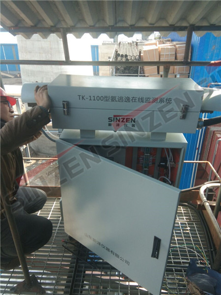 出現(xiàn)的問(wèn)題：氨逃逸數(shù)值為0。