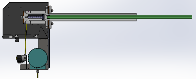 取樣單元 取樣探頭裝置是具有電加熱伴熱功能，能自行加熱并實(shí)施溫控的采樣裝置。該裝置適用于高溫、高粉塵濃度的SCR/SNCR裝置入口和出口樣氣的連續(xù)采集。