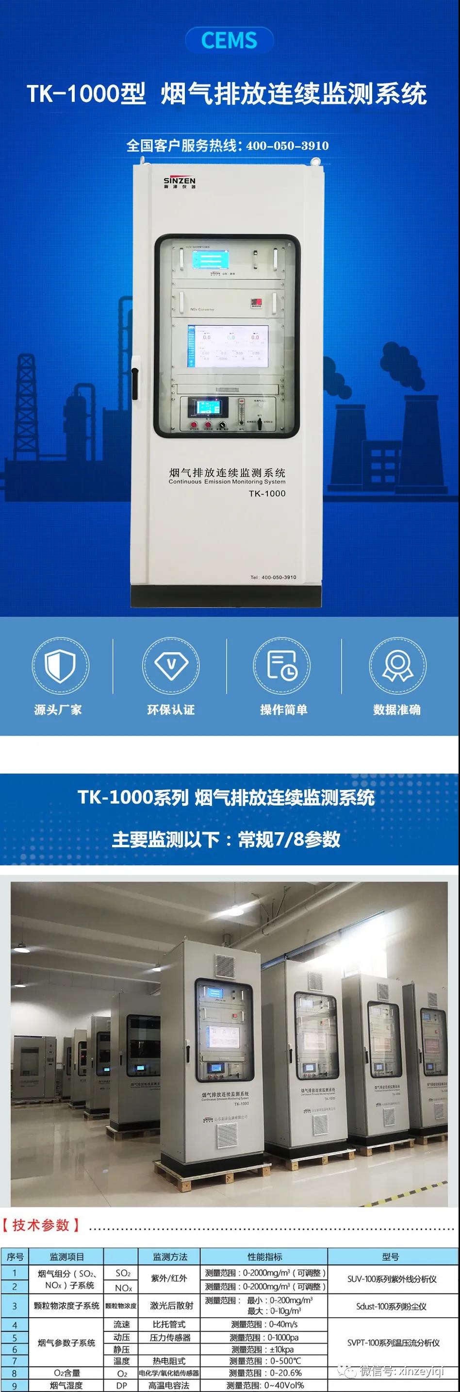 煙氣在線監(jiān)測設備介紹